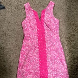 Lilly Pulitzer pink dress